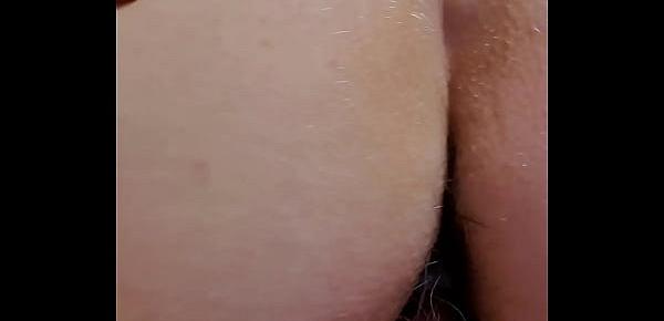  Close up of wife riding